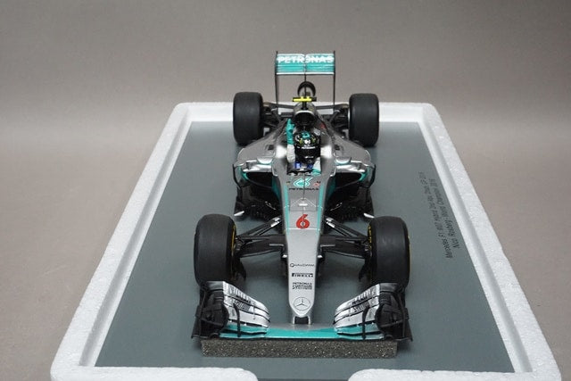 1:18 SPARK 18S250 Mercedes F1 W07 Hybrid Abu Dhabi GP Nico Rosberg 2016 #6