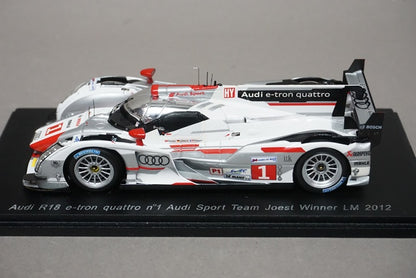 1:43 SPARK 43LM12 Audi R18 E-tron quattro Audi Sport Team Joest Le Mans Winner 2012 #1