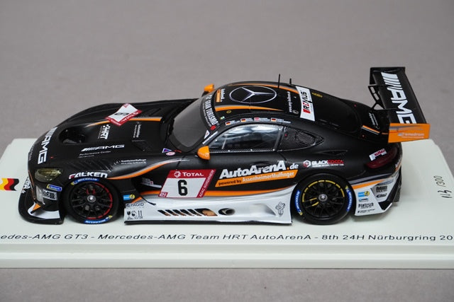 1:43 SPARK SG687 Mercedes AMG GT3 Team HRT AutoArenA Nurburgring 24h 2020 #6