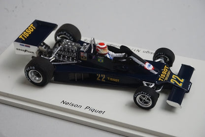 1:43 SPARK S4815 Ensign N177 German GP 1978 #22 N. Piquet model car
