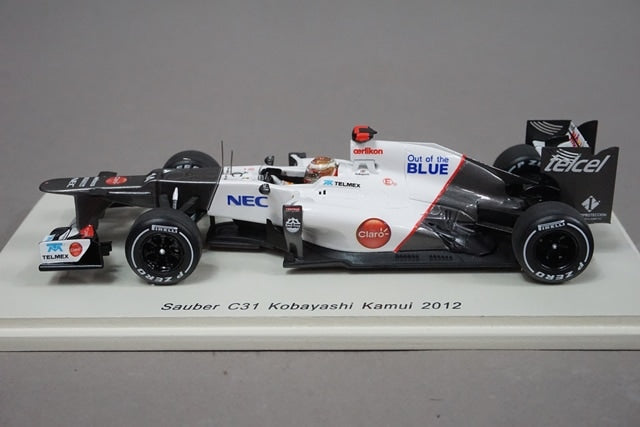 1:43 SPARK SS03 Suzuka 50th Anniversary Sauber C31 Ferrari Kobayashi Kamui 2012 #14