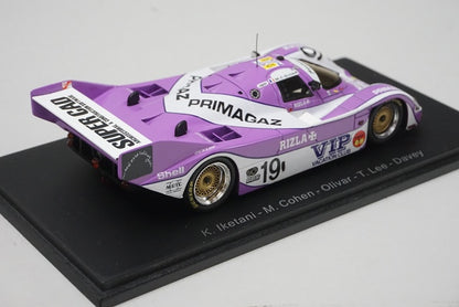 1:43 SPARK KBS017 Porsche 962C LM Le Mans 1990 #19 model car