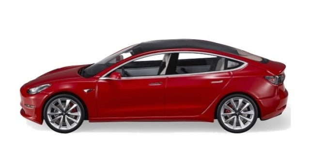 TOPLS074A TOPMARQUES 1:18 Tesla Model 3 Red