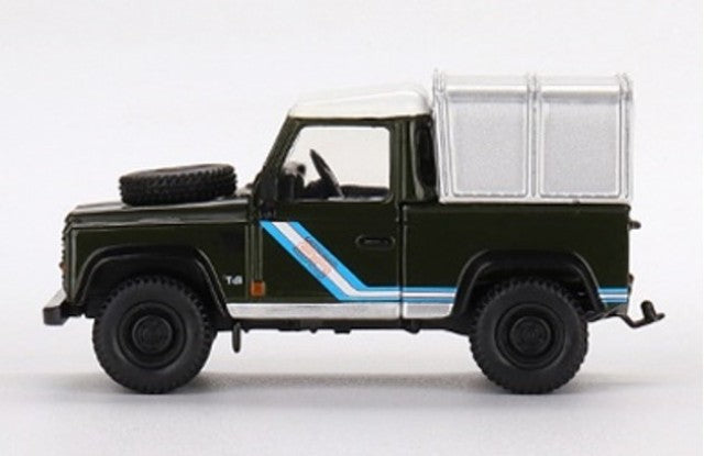 [ Back-order ] TSM MINI-GT MGT00402-R 1:64 Land Rover Defender 90 Pickup Bronze Green RHD model car