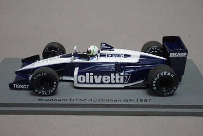 1:43 SPARK S7108 Brabham BT56 Australian GP S.Modena 1987 #7