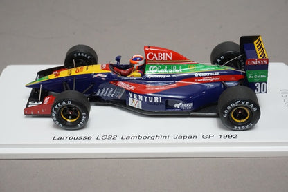 1:43 SPARK ROMU028 Larrousse LC92 Lamborghini Japan GP 1992 #30 Ukyo Katayama