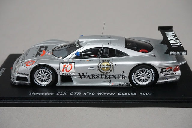1:43 SPARK KBS066 Mercedes CLK GTR Suzuka Winner 1997 #10