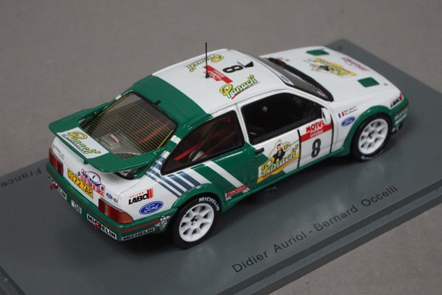 1:43 SPARK S2626 Ford Sierra RS Cosworth Winner Tour de Corse France 1988 #8