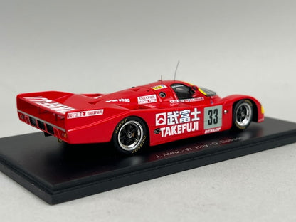 1:43 SPARK BAM009 Porsche 962 C LM Le Mans 1989 #33