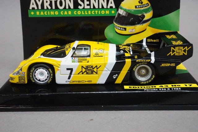 1:43 MINICHAMPS 540844307 Porsche 956K A.Senna ASC No.17