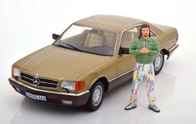 KKDC180335 KK scale 1:18 Mercedes 500 SEC C126 1987 golden metallic