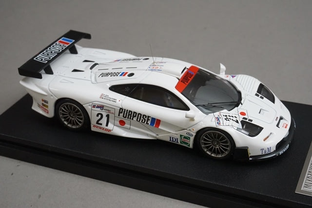 1:43 HPI 8534 Mirage MIYAZAWA model special order McLaren F1 GTR Fuji 1000km 1999 #21 model car