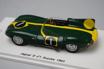 1:43 SPARK SJ017 Jaguar D Suzuka 1963 #1