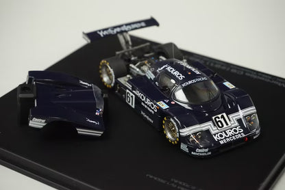 1:43 HPI 8053 Sauber Mercedes C9 Le Mans 1987 #61