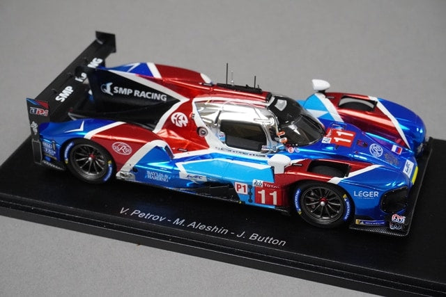 1:43 SPARK S7008 BR Engineering BR1-AER-SMP Racing LM 24h 2018 #11 model car