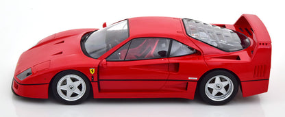 KKDC180694 KK scale 1:18 Ferrari F40 1987 red with red interior
