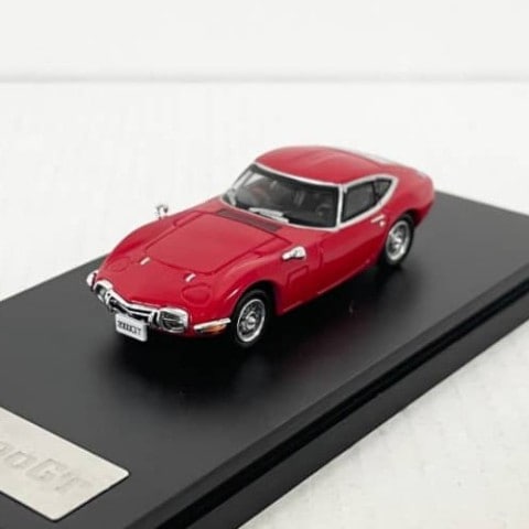 LCD 1:64 Toyota 2000GT Red