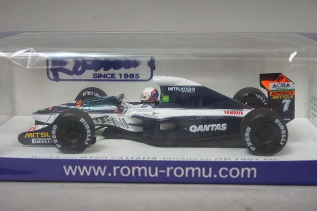 1:43 SPARK ROMU034 Brabham BT60 Yamaha Japan GP 1991 #7 M. Brundle