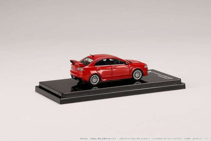 HJ641053AR Hobby JAPAN 1:64 Mitsubishi Lancer Evolution 10 Red Metallic