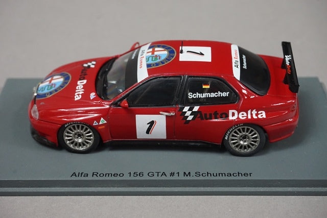 1:43 SPARK S0461 Alfa Romeo 156 GTA 2004 #1 M.Schumacher