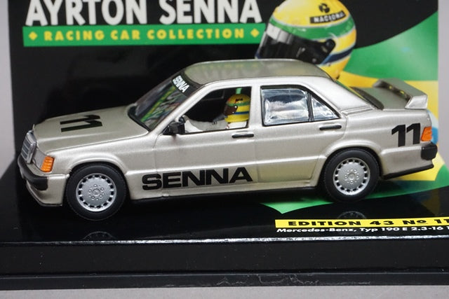 1:43 MINICHAMPS Mercedes Benz Typ 190E 2.3-16 1984 #11 A.Senna Senna Collection NO.11