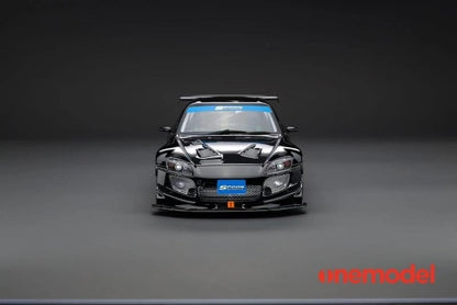 [ Pre-order ] 23A03-01B onemodel 1:18 Honda S2000 Spoon Street Cavon Bonnet Version (Black/Bronze Wheels)