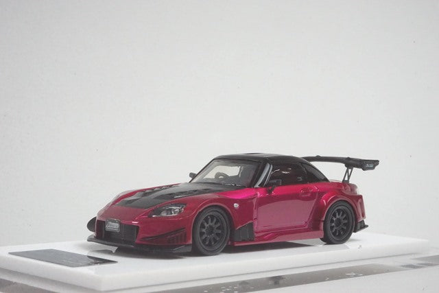 20F02-02 onemodel 1:64 Honda S2000 J's Racing Transparent Red