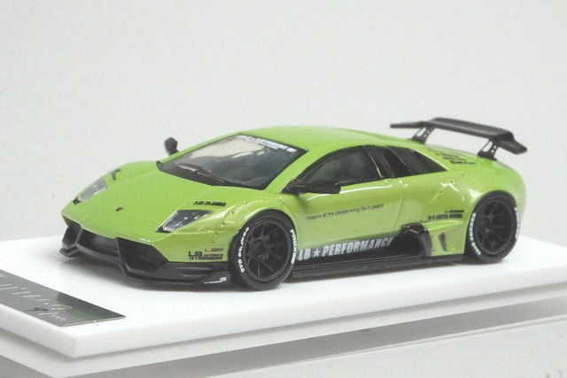 LB670-021 LB PERFORMANCE 1:64 LIBERTY WALK LB Works Murcielago LP670 Apple Green