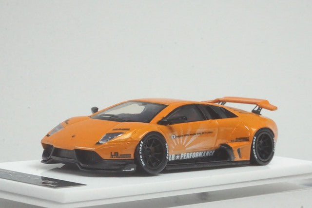 LB670-028 LB PERFORMANCE 1:64 LIBERTY WALK LB Works Murcielago LP670 Orange