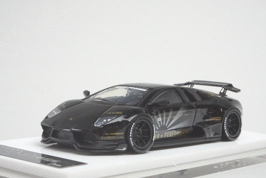 LB670-029 LB PERFORMANCE 1:64 LIBERTY WALK LB Works Murcielago LP670 Black