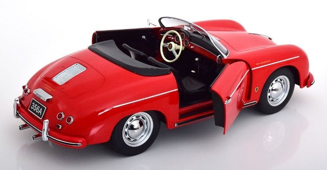 KKDC120091 KK scale 1:12 Porsche 356 A Speedster 1955 Red