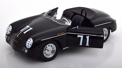 KKDC120097 KK scale 1:12 Porsche 356 A Speedster No.71 1955 Black