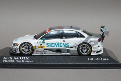 1:43 MINICHAMPS 400069607 Audi A4 DTM 2006 Team Abt Sportsline #7 T.Kristensen