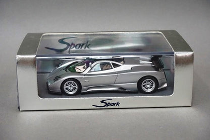 1:43 SPARK S0191 Pagani Zonda C12S 7.3 Silver model car