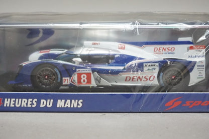 1:43 SPARK S2377 Toyota TS030 Hybrid Toyota Racing Le Mans 2012 #8 model car