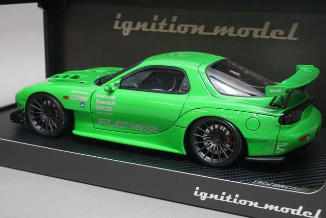 1:18 IG2230 ignition model Mazda RX-7 (FD3S) RE Amemiya Green