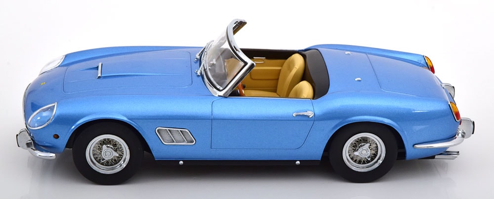 KKDC181044 KK scale 1:18 Ferrari 250 California Spyder 1960 Light Blue Metallic