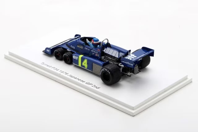 ROMU052 Spark 1:43 ROM Custom Tyrrell P34 F1 Japan GP 1976 #4 2nd P. Depailler
