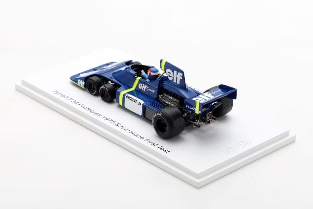 ROMU046 Spark 1:43 ROMU Custom Tyrrell P34 Prototype 1st Test Silverstone P. Depailler