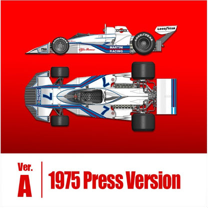 K824 Model Factory HIRO 1:12 BT45 Ver.A 1975 Press Version #7 C.Reutemann Full Detail Kit