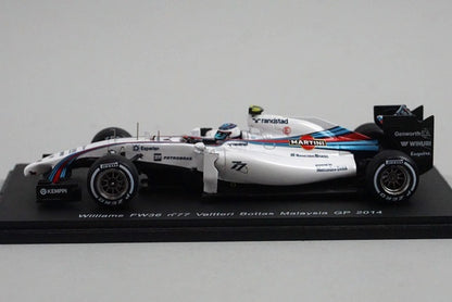 1:43 SPARK SCS144 Suzuka Circuit special order Williams Martini Racing FW36 V.Bottas Malaysia GP 2014 #77