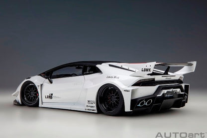 79125 AUTOart 1:18 Liberty Walk LB-Silhouette Works Lamborghini Huracan GT White