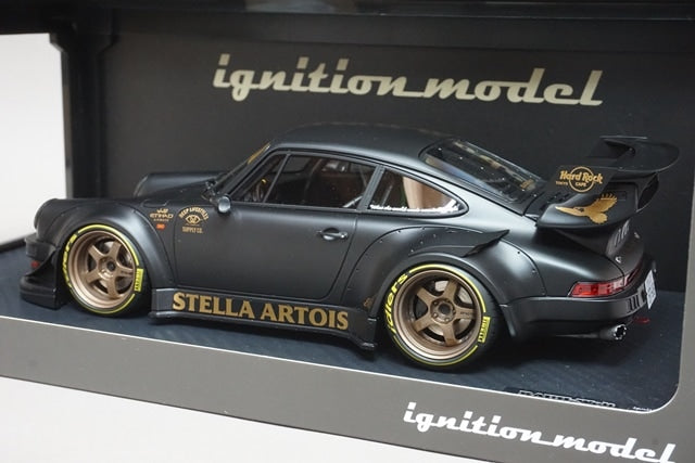 1:18 ignition model IG2465 RWB 964 Matte Black