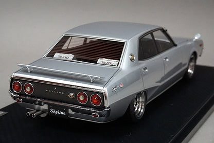 1:18 ignition model IG1978 Nissan Skyline 2000 GT-X (GC110) Silver