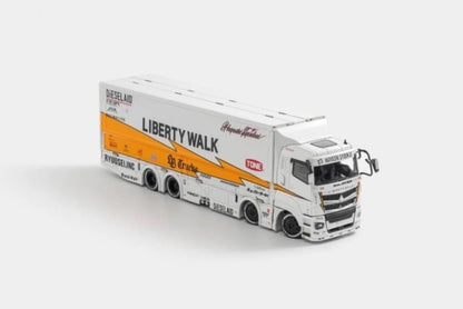 KS073-300 Gaincorp Products GCD 1:64 Mitsubishi Fuso LB-TRUCKS Fuso Super Great Transporter Truck Transporter SPHERE Light #23