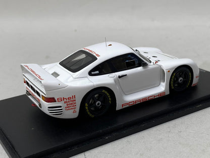 1:43 Spark KBS040 International Trade Custom Porsche 961 Presentation ver. 1986 Shell