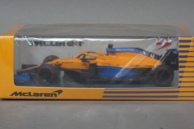 1:43 SPARK S6462 McLaren MCL35 Barcelona Test 2020 #4 model car