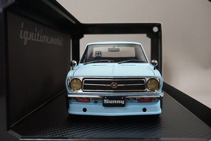 1:18 ignition model IG1439 Nissan Sunny Truck Long B121 Light blue