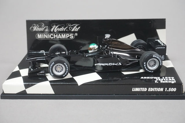 1:43 MINICHAMPS 430990184 Arrows 1999 TESTCAR T.Takagi #14