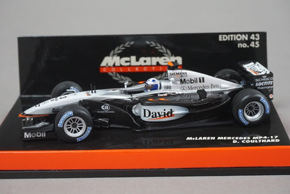 1:43 MINICHAMPS 530024303 McLaren Mercedes MP4-17 D.Coulthard #3